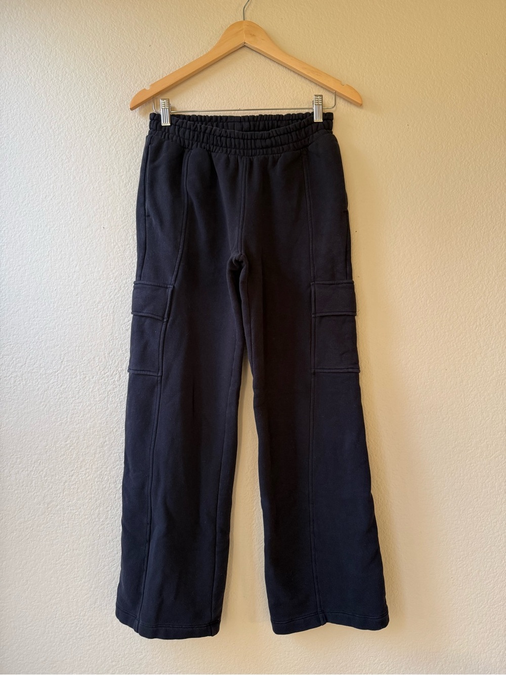 Athleta Kids Black Cargo Sweatpants